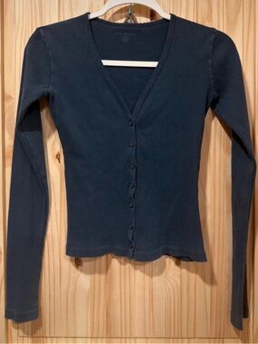Brandy Melville Navy button up